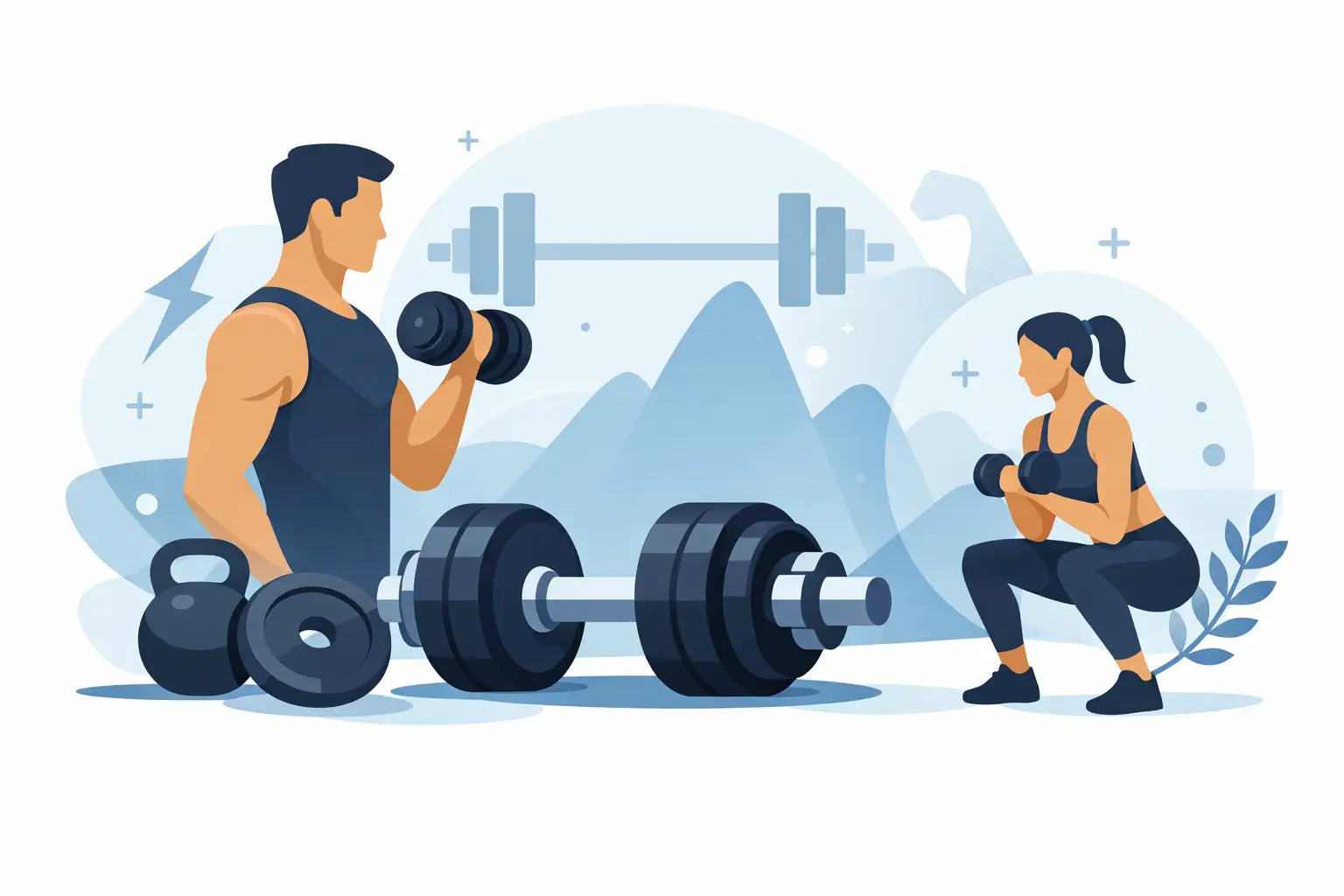 Dumbbell oefeningen voor kracht en spiermassa