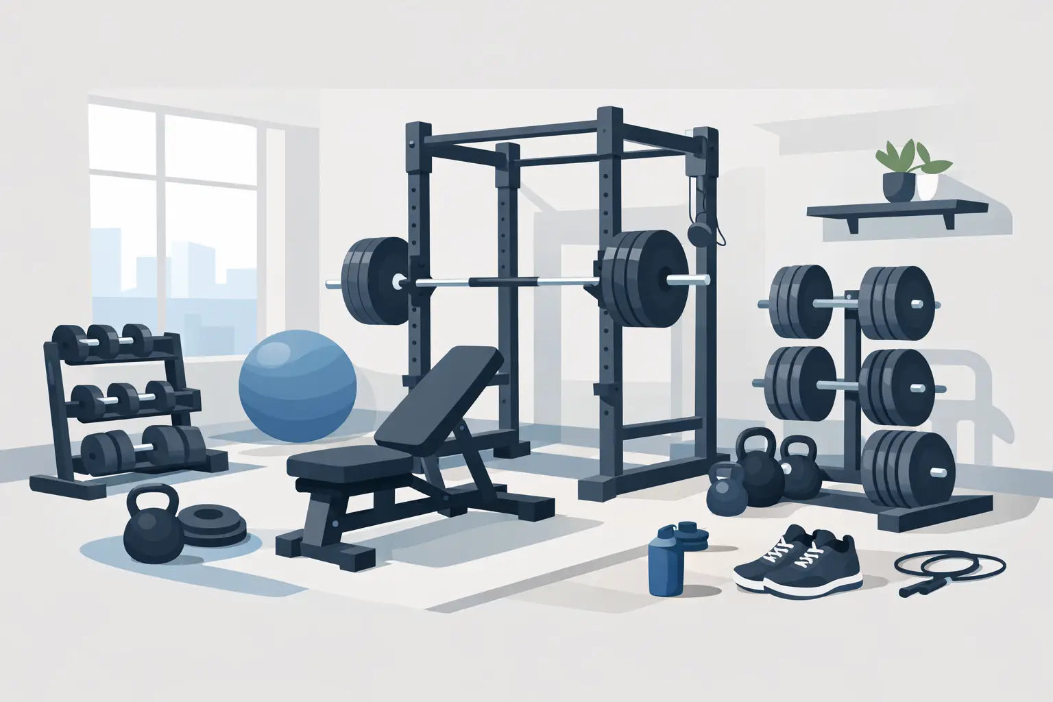 Homegym inrichten voor serieuze krachttraining