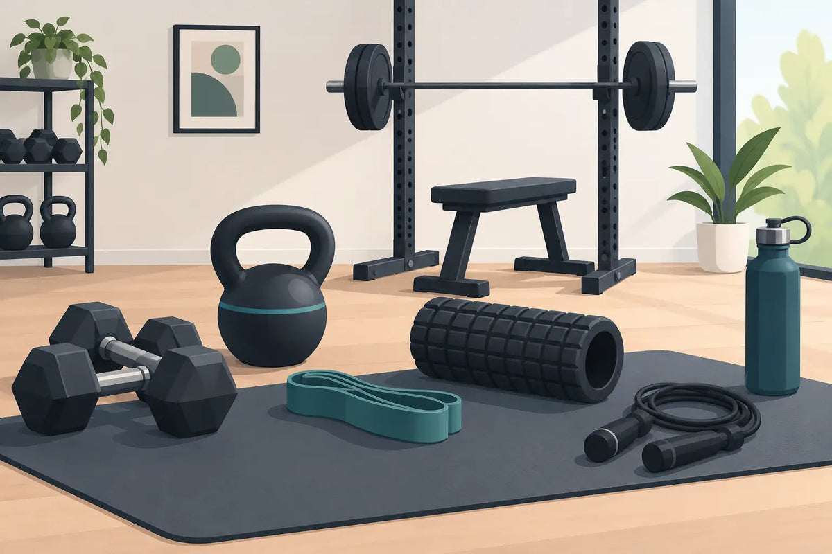 7 essentiële accessoires voor je homegym