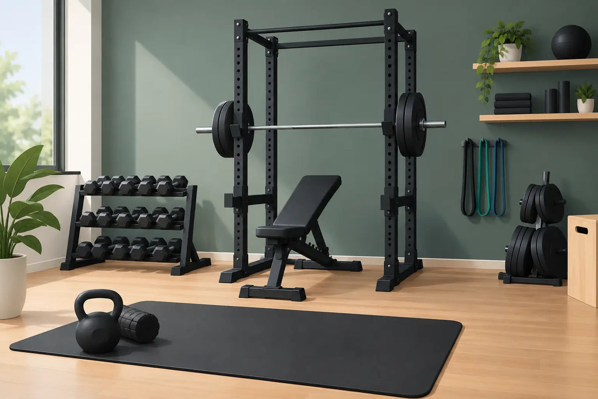 Compacte homegym ideeën voor serieuze kracht