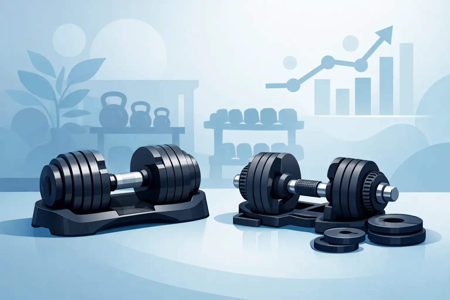 Professionele verstelbare dumbbells getest