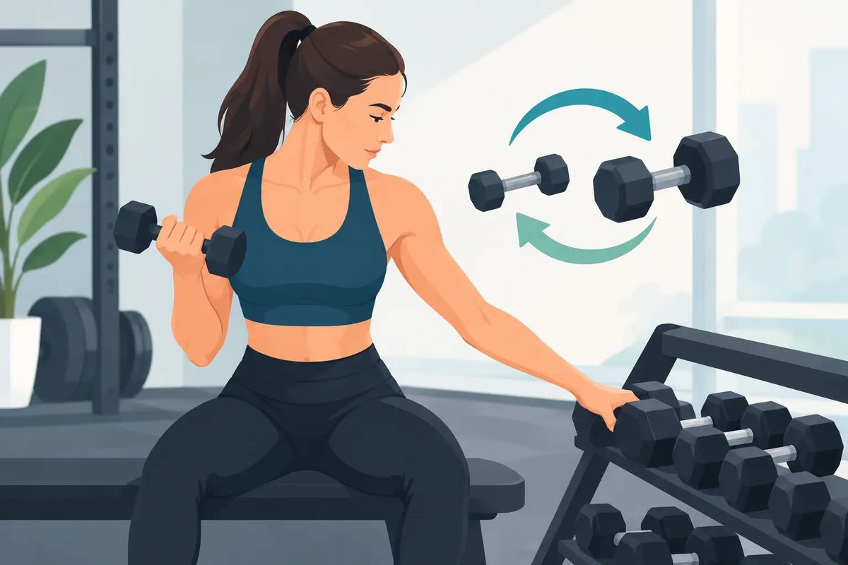 Werkt een snelle gewichtswissel echt in je training?