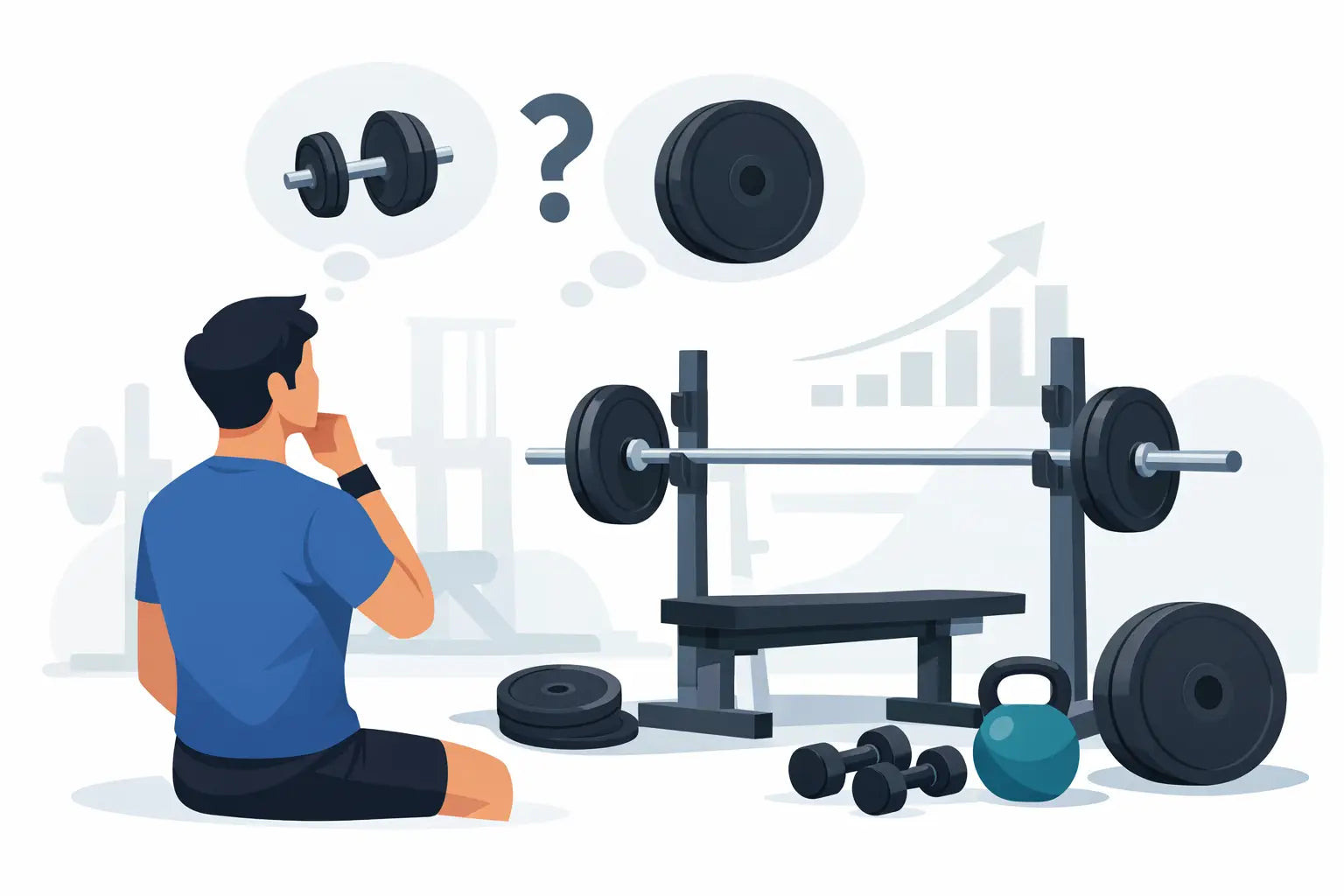 Hoeveel gewicht heb ik nodig voor krachttraining?