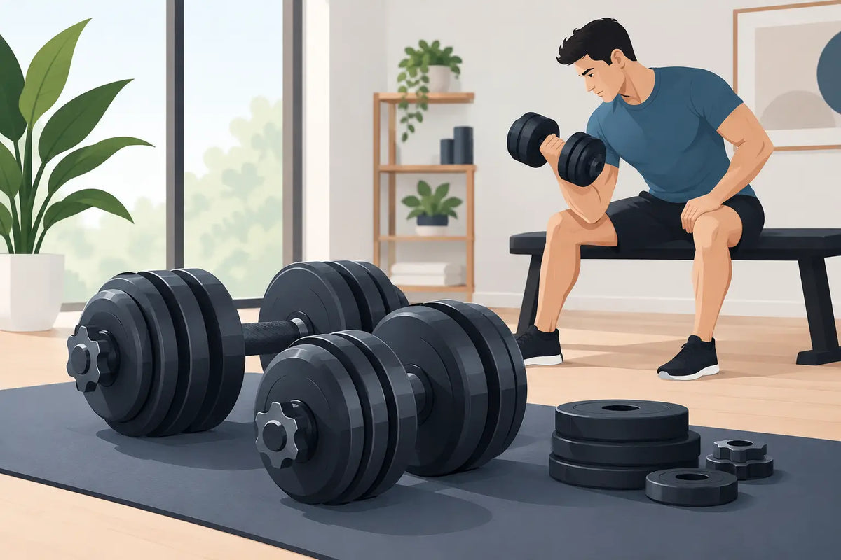 Modulaire dumbbells voor serieuze thuistraining