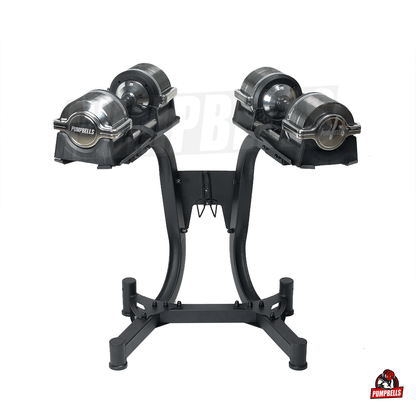 COMBIDEAL 2 x 28KG | 26 DUMBELLS  + STAND